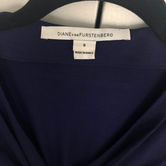 Diane von Furstenberg New Julian Two Stretch-Jersey Wrap Dress size 8 - Picture 5 of 9